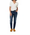 Oliver Logan Crosby Mid Rise Relaxed Taper Jean In Ralph In Blue