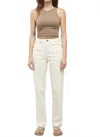 Oliver Logan Mulberry Jean In Ecru In White