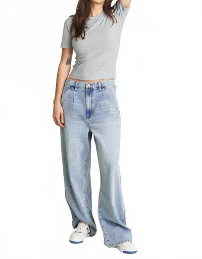 Oliver Logan Thompson Low Slung Trouser In Blue