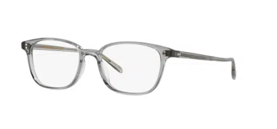 Pre-owned Oliver Peoples 0ov 5279u Maslon 1132 Workman Grey Eyeglasses In Clear