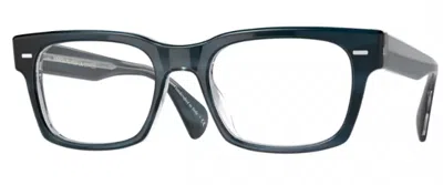 Pre-owned Oliver Peoples 0ov 5332u 1662 Ryce Blue Men's Squared Eyeglasses In Clear
