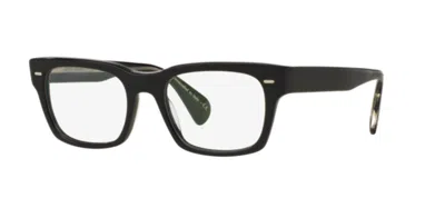 Pre-owned Oliver Peoples 0ov 5332u Ryce 1492 Black Squared Eyeglasses In Clear