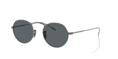 Pre-owned Oliver Peoples 0ov1220s-495244r5 Phantos Brown In Blue