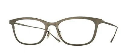 Pre-owned Oliver Peoples 0ov1314t Maurette 5284 Antique Gold Unisex Eyeglasses In Clear