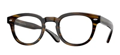 Pre-owned Oliver Peoples 0ov5036a Sheldrake (a) 1677 Bark Unisex Eyeglasses In Clear