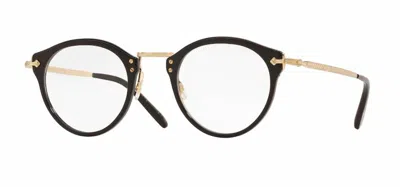 Pre-owned Oliver Peoples 0ov5184 Op-505 1005l Black Eyeglasses In Clear