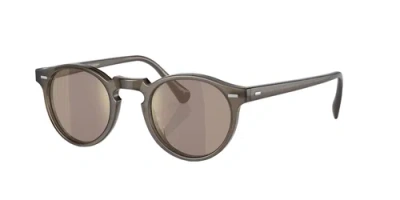 Pre-owned Oliver Peoples 0ov5217s-4714735d Phantos Brown
