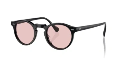 Pre-owned Oliver Peoples 0ov5217s-5010054q Phantos Black In Pink