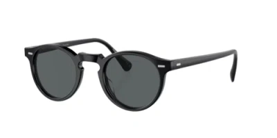 Pre-owned Oliver Peoples 0ov5217s-501031p2 Phantos Black In Gray