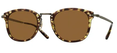 Pre-owned Oliver Peoples 0ov5350s Op-506 170053 382 Havana/brown Square Men Sunglasses In True Brown