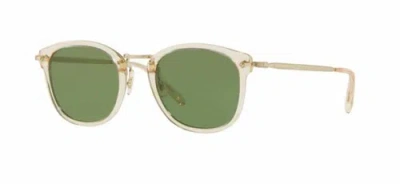 Pre-owned Oliver Peoples 0ov5350s Op-506 Sun 109452 Buff Sunglasses In Green C