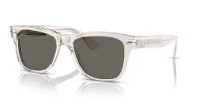 Pre-owned Oliver Peoples 0ov5393su 1669r5 Black Diamond/carbon Grey 54mm Men's Sunglasses In Gray