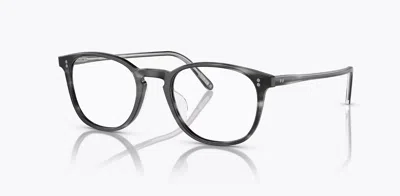 Pre-owned Oliver Peoples 0ov5397u Finley Vintage 1661 Charcoal Tortoise Men's Eyeglasses In Clear