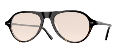 Pre-owned Oliver Peoples 0ov5406u Emet 1722 Black/362 Gradient/sand Wash Unisex Sunglasses
