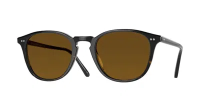 Pre-owned Oliver Peoples 0ov5414su Forman L.a 172283 Black/brown Polar Unisex Sunglasses