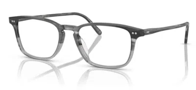 Pre-owned Oliver Peoples 0ov5427u Berrington 1002 Storm Rectangle Men's Eyeglasses In Clear