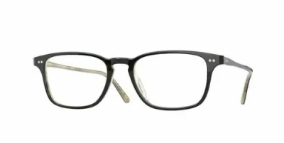 Pre-owned Oliver Peoples 0ov5427u Berrington 1666 362/horn Eyeglasses In Clear
