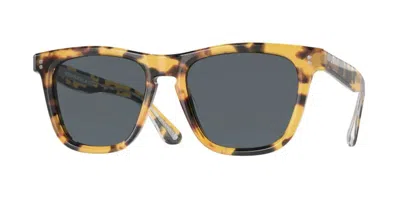 Pre-owned Oliver Peoples 0ov5449su Lynes Sun 1701r5 Ytb Brown/blue Men's Sunglasses