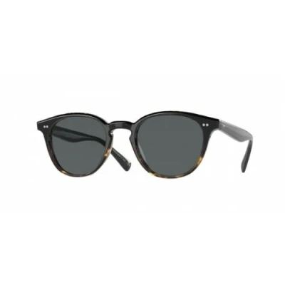 Pre-owned Oliver Peoples 0ov5454su Desmon Sun 1724p1 Brown/g-15 Polar Polarized Sunglasses In Green