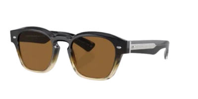 Pre-owned Oliver Peoples 0ov5521su-50174853 Pillow Black In Brown
