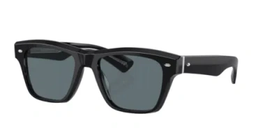 Pre-owned Oliver Peoples 0ov5522su-5214923r Pillow Black In Blue