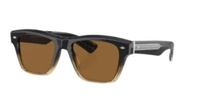 Pre-owned Oliver Peoples 0ov5522su-52174853 Pillow Black In Brown