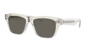 Pre-owned Oliver Peoples 0ov5522su-521752r5 Pillow Black In Gray