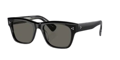 Pre-owned Oliver Peoples 0ov5524su-521492r5 Pillow Black In Gray