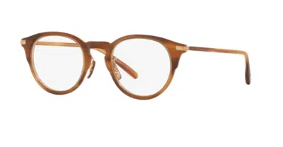 Pre-owned Oliver Peoples 0ov7988 Daelyn Msyc Round 45mm Men's Eyeglasses In Clear