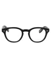 Oliver Peoples 1318 Muschio Semiopaco Tartarugato Acetate Glasses In Black