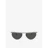 Oliver Peoples Womens Ov1342s 1984c Round-frame Metal Sunglasses Silver