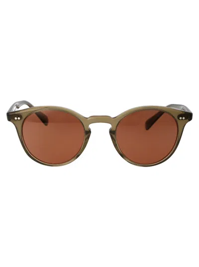 Oliver Peoples 1689 Fumo Seppia Acetate Sunglasses In White