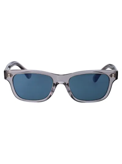 Oliver Peoples 173553 Bark Verde Oliva Tenue Acetate Sunglasses In Gray