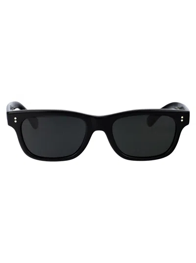 Oliver Peoples 1771 Hanada Indigo Acetate Sunglasses In Black