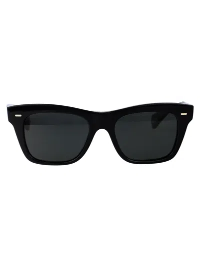 Oliver Peoples 1771 Hanada Indigo Acetate Sunglasses In Black