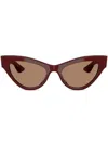 Oliver Peoples Womens Ov5573su 1951c Cat-eye Acetate Sunglasses Red In Red