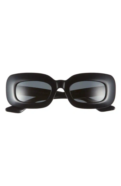 Oliver Peoples 1966c 49mm Square Sunglasses In Black