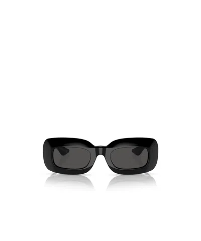 Oliver Peoples 1966c Rectangle-frame Sunglasses In Black
