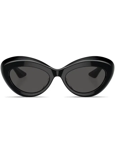 Oliver Peoples Cat-eye-sonnenbrille In Black