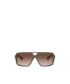 Oliver Peoples Mens Brown Ov5520su 1977c Square-frame Acetate Sunglasses In Brown