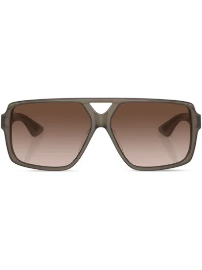 OLIVER PEOPLES 1977C OVERSIZE-FRAME SUNGLASSES
