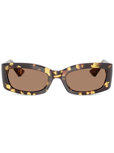 Oliver Peoples 1993c Vintage Dtb In Brown