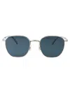 Oliver Peoples 5036 Argento Titanium Sunglasses In Blue