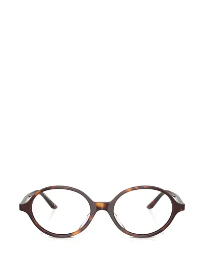 Oliver Peoples 2000rx Round-frame Glasses In Brown