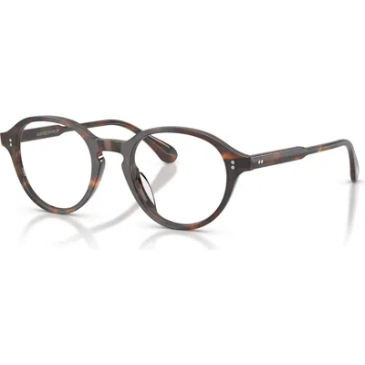 Oliver Peoples 45mm Phantos Optical Glasses In Brown