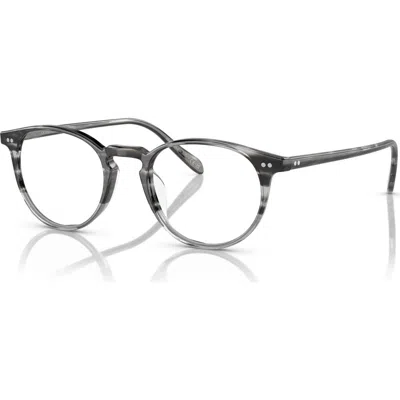 Oliver Peoples 45mm Phantos Optical Glasses In Gray