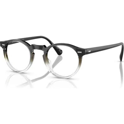 Oliver Peoples 45mm Phantos Optical Glasses In Black