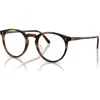Oliver Peoples 47mm Phantos Optical Glasses In Black