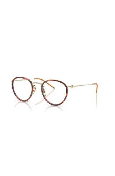 Oliver Peoples 47mm Phantos Optical Glasses In Brown