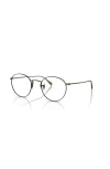 Oliver Peoples 50mm Phantos Optical Glasses In Gold
